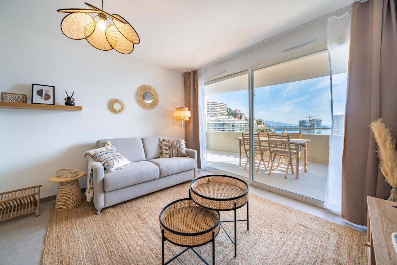 Terrasse Vue Mer, 5Mn Monaco, Parking - An Босолей Экстерьер фото